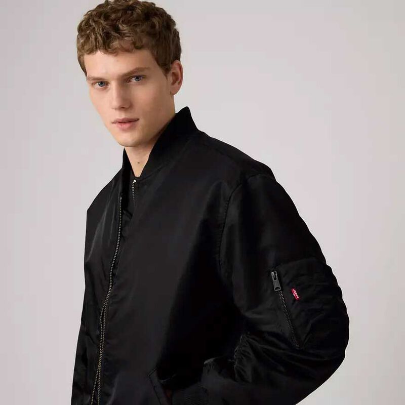 Levi's Ma-1 Bomber Jet Black image number 3
